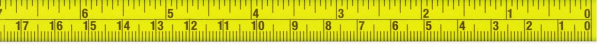 Skalenbandmaß mm+inch rechts-links 3m-120inch